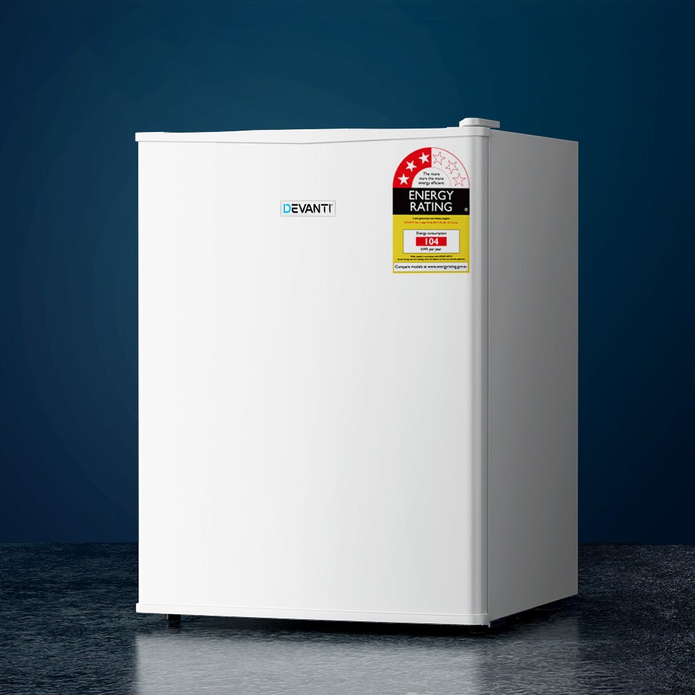 70L Portable Mini Bar Fridge - White - Appliances > Fridges & Freezers > Fridges - Rivercity House & Home Co. (ABN 18 642 972 209) - Affordable Modern Furniture Australia