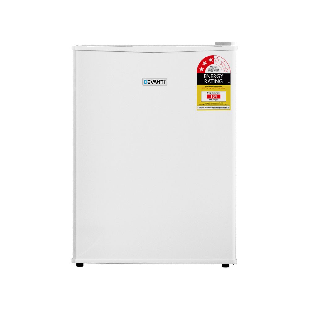 70L Portable Mini Bar Fridge - White - Appliances > Fridges & Freezers > Fridges - Rivercity House & Home Co. (ABN 18 642 972 209) - Affordable Modern Furniture Australia