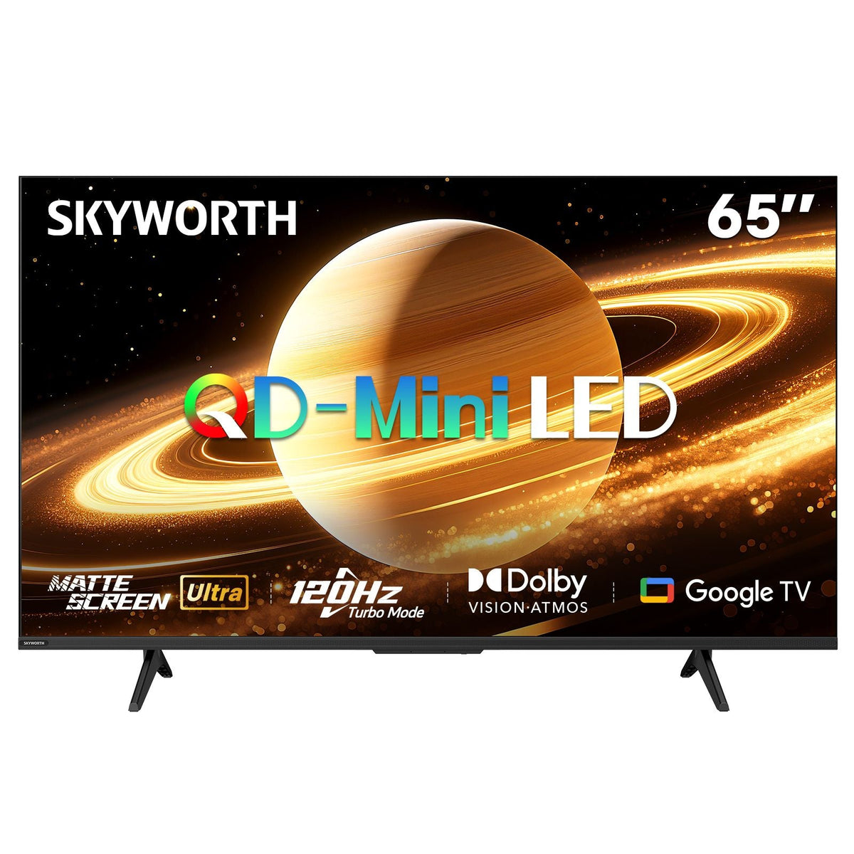 75-inch QD-Mini LED 4K Smart TV with Google TV, 120Hz, Dolby Vision & Atmos, 30W Speakers - Appliances > TV > TVs & Accessories - Rivercity House & Home Co. (ABN 18 642 972 209) - Affordable Modern Furniture Australia