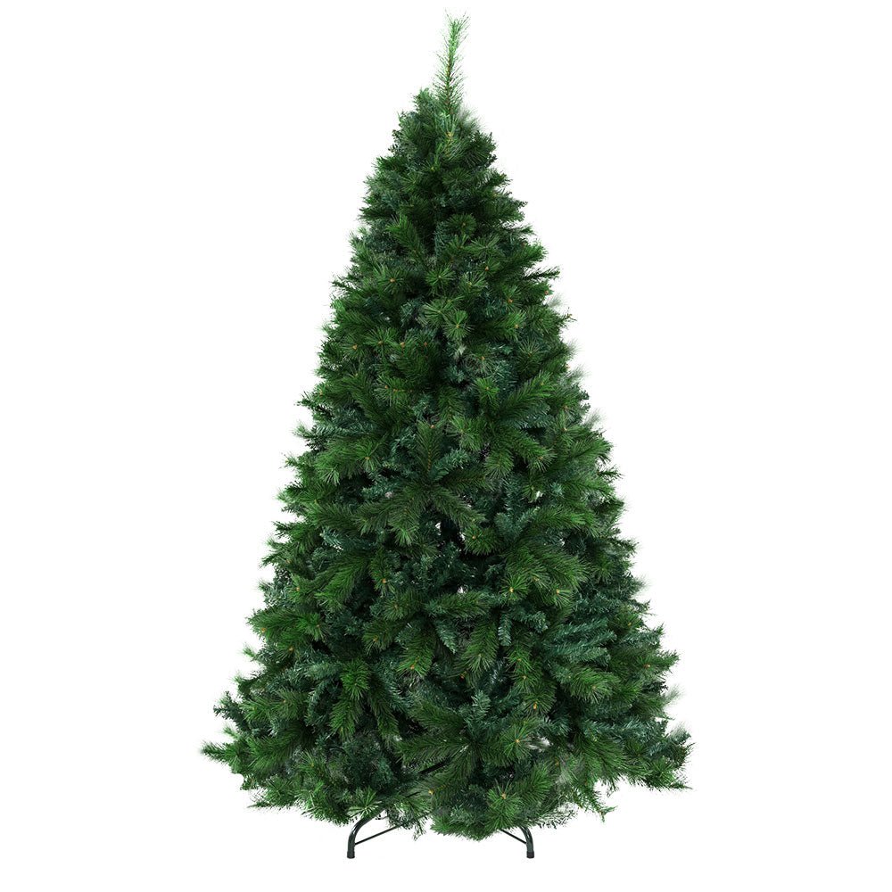 7FT / 2.1M Pine Needle Christmas Tree - 1584 Tips - Traditional Full Design - Green - Rivercity House & Home Co. (ABN 18 642 972 209) - Affordable Modern Furniture Australia
