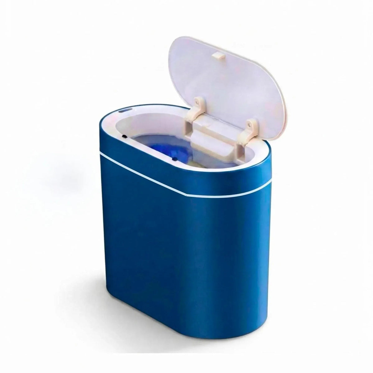 7L Automatic Motion Sensor Trash Bin with Lid - Blue - Furniture > Bathroom > Bathroom Cabinets, Cupboards & Storage - Rivercity House & Home Co. (ABN 18 642 972 209) - Affordable Modern Furniture Australia