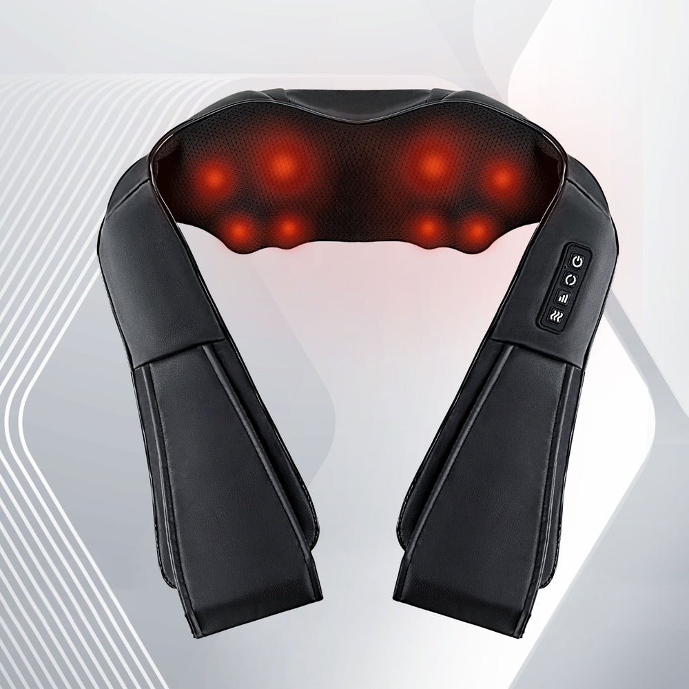 8 Massage Nodes Neck Massager Heated - Health & Beauty > Massage & Relaxation > Massagers - Rivercity House & Home Co. (ABN 18 642 972 209) - Affordable Modern Furniture Australia