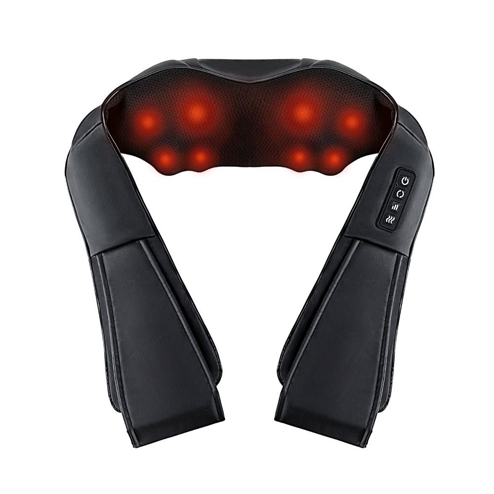 8 Massage Nodes Neck Massager Heated - Health & Beauty > Massage & Relaxation > Massagers - Rivercity House & Home Co. (ABN 18 642 972 209) - Affordable Modern Furniture Australia