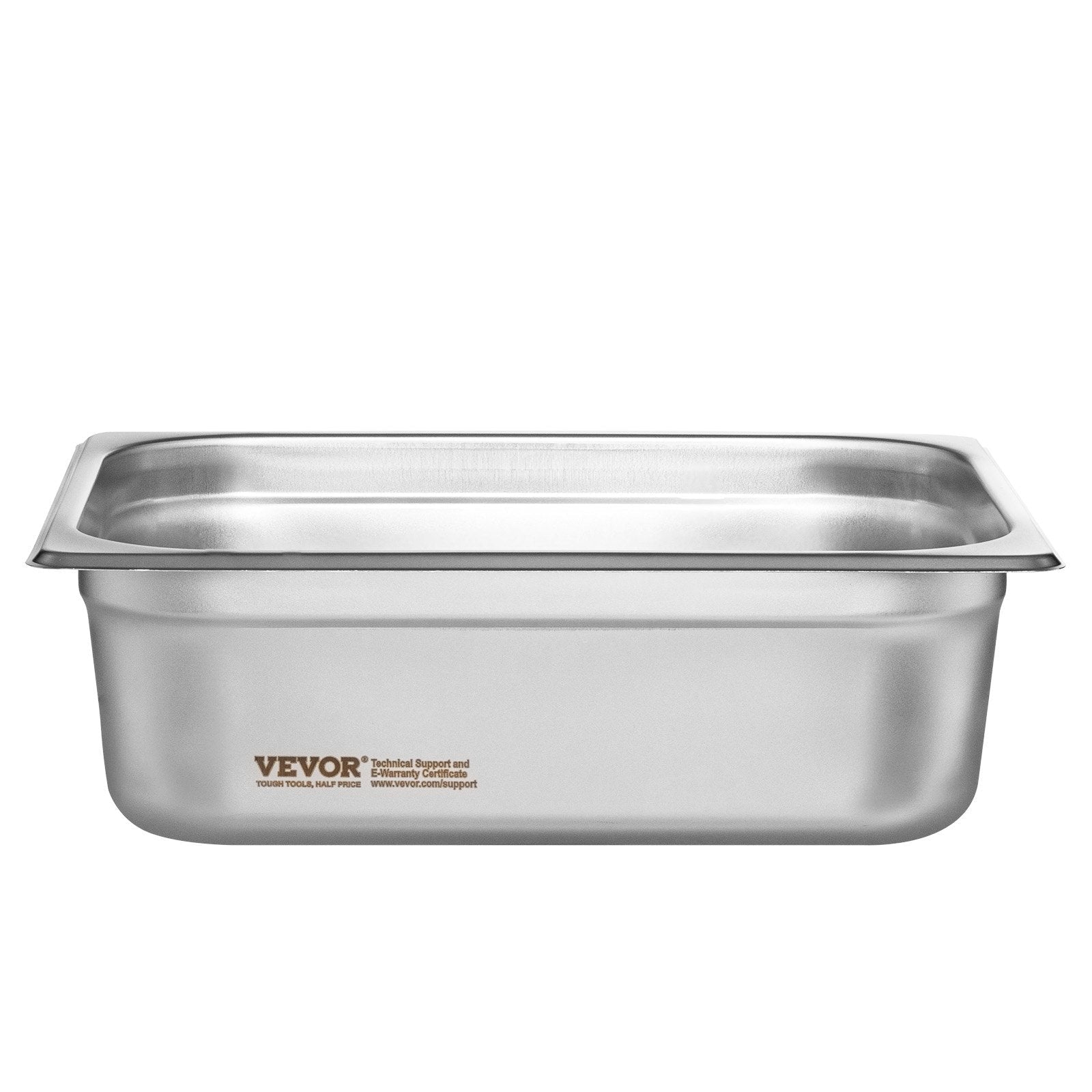 8 Pack Hotel Pans, 1/2 Size Anti - Jam Steam Pan with Lid, 0.8mm Thick Stainless Steel Steam Table Pan, 4 - Inch Deep Commercial Table Pan, Catering Storage Food Pan, for Industrial & Scientific - Home & Garden > Kitchenware > Food Storage - Rivercity House & Home Co. (ABN 18 642 972 209) - Affordable Modern Furniture Australia