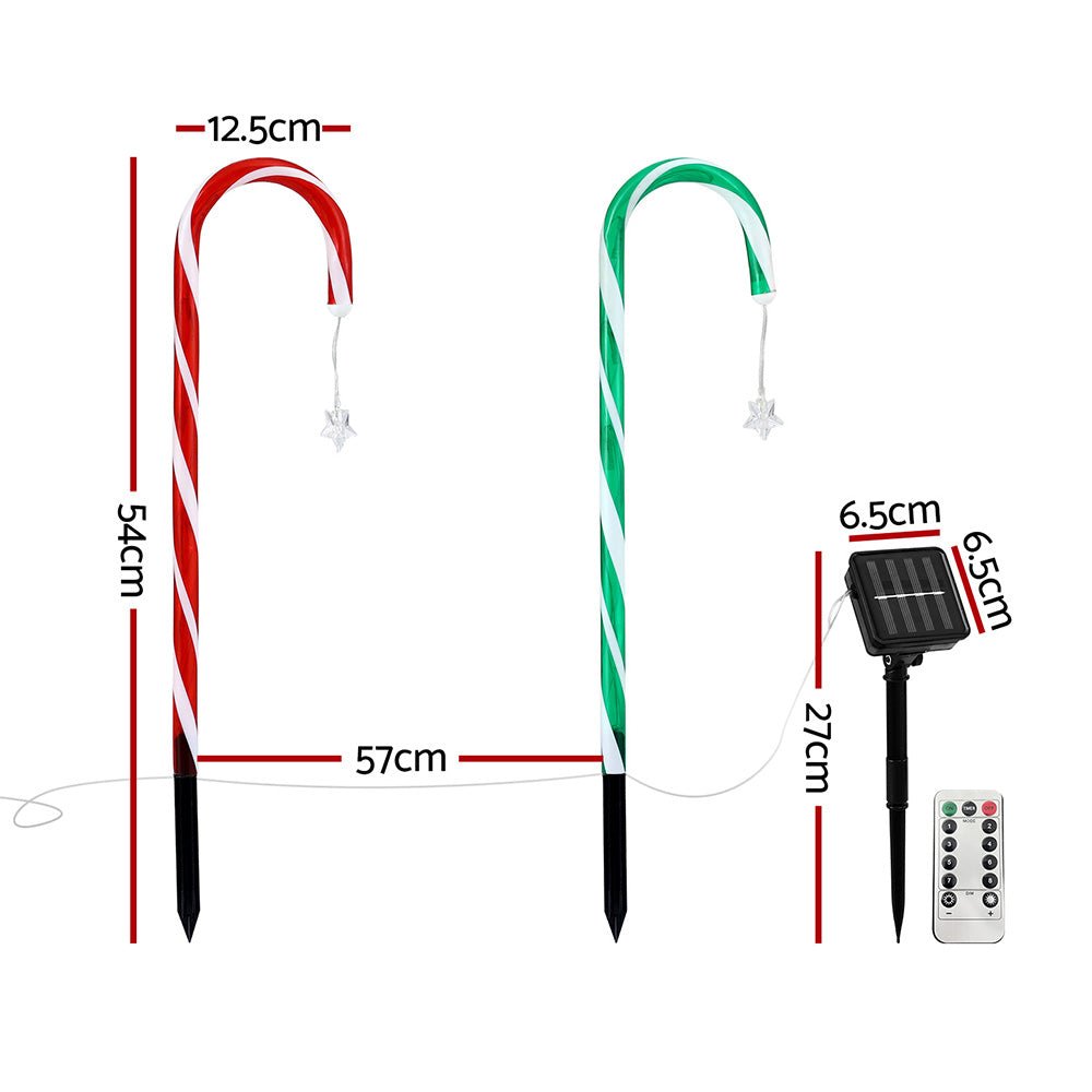 8 PCS Christmas Lights Path Ground Light Garden Decorations 72 LED - Occasions > Christmas > Outdoor Decorations & Lights - Rivercity House & Home Co. (ABN 18 642 972 209) - Affordable Modern Furniture Australia