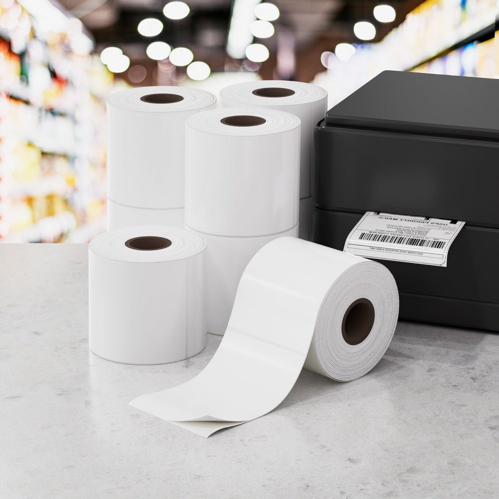 8 Rolls Direct Thermal Labels Paper Printer Paper Barcode Shipping Stickers - Commercial > Commercial Others - Rivercity House & Home Co. (ABN 18 642 972 209) - Affordable Modern Furniture Australia