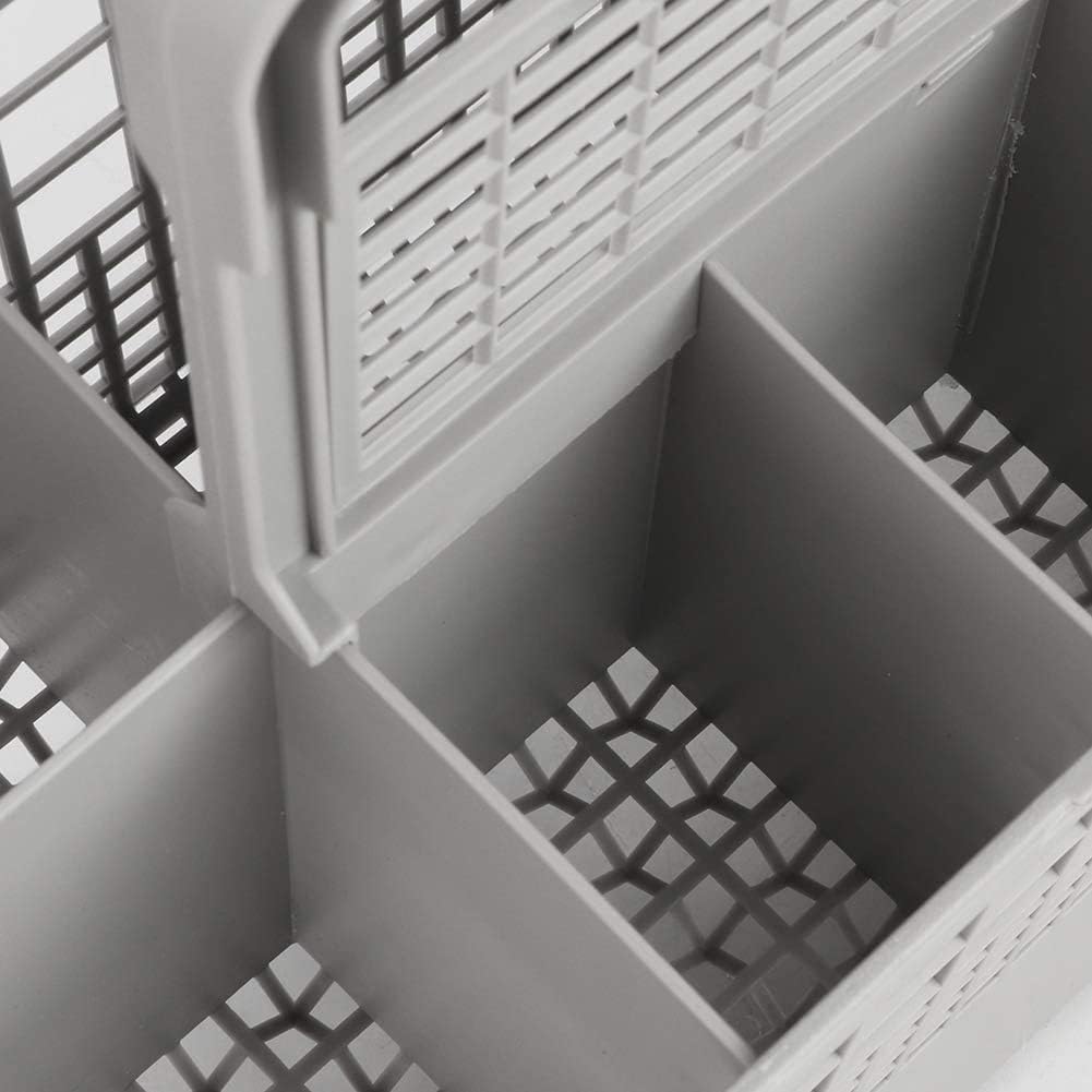 8 Slot Universal Dishwasher Cutlery Basket with Handle and Lid which Fits Most Brands (240mm X 135mm X 122mm) - Appliances > Kitchen Appliances > Dishwashers - Rivercity House & Home Co. (ABN 18 642 972 209) - Affordable Modern Furniture Australia