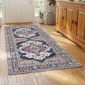 80 x 180 cm Ultra-Thin Washable Runner Area Rug Bohemian Medallion Carpet