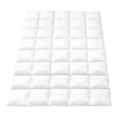 800GSM Goose Down Feather Quilt Single - White