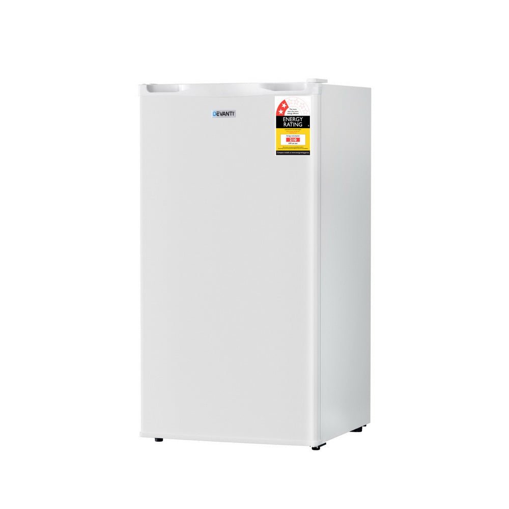 81L Upright Freezer Fridge White - Appliances > Fridges & Freezers > Freezers - Rivercity House & Home Co. (ABN 18 642 972 209) - Affordable Modern Furniture Australia