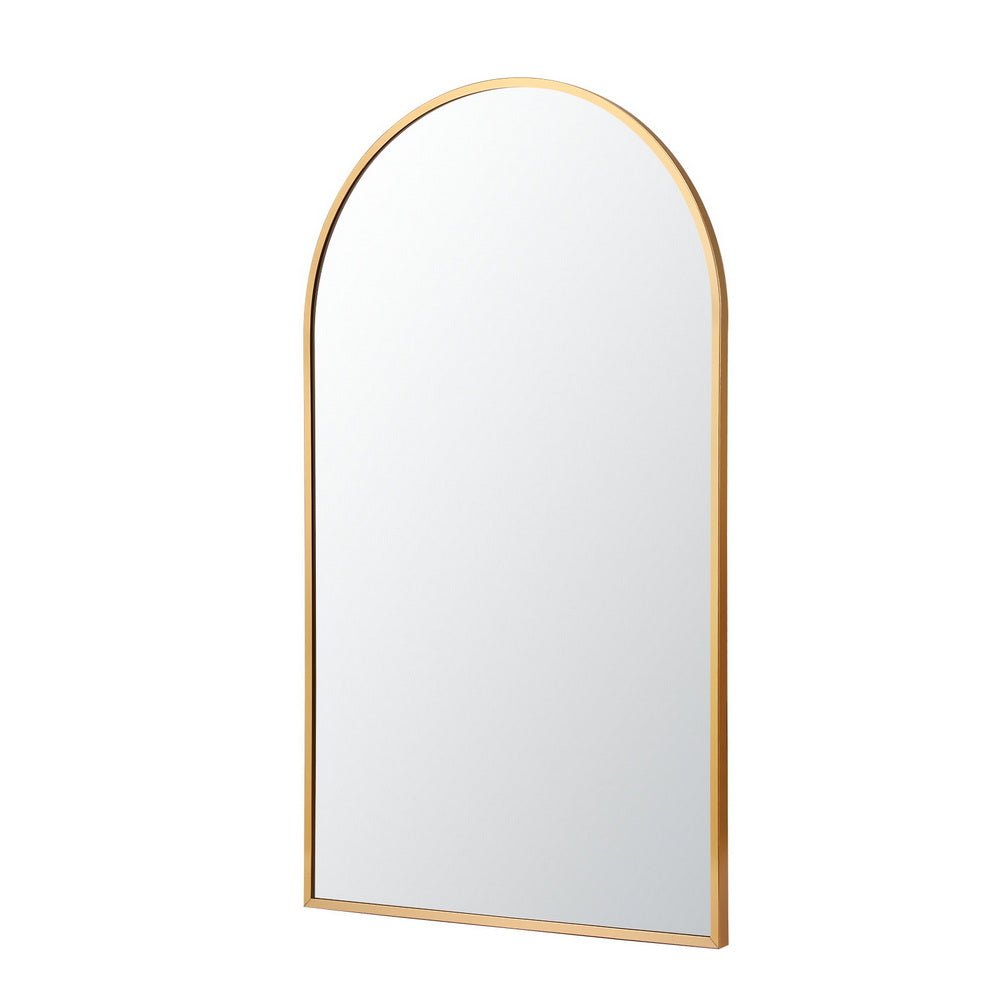 86x50cm Arched Wall Mirror Vanity Makeup Home Decor - Home & Garden > Decor > Mirrors - Rivercity House & Home Co. (ABN 18 642 972 209) - Affordable Modern Furniture Australia