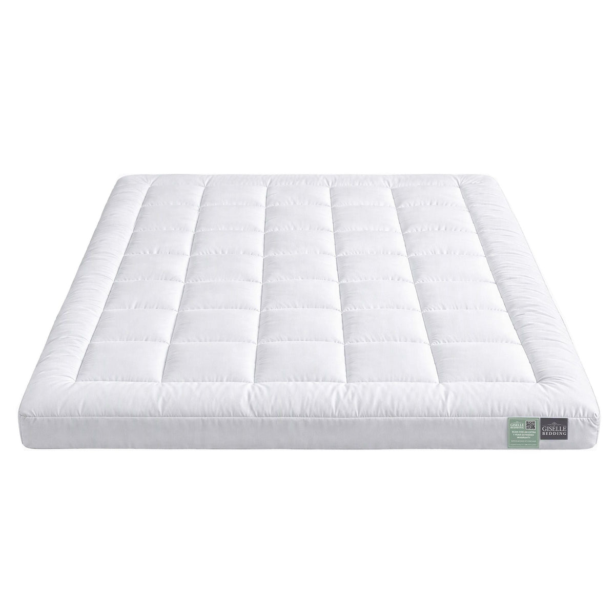 8cm Queen Memory Foam Mattress Topper Pillow Top with Gel Foam - Furniture > Mattresses > Mattress Toppers - Rivercity House & Home Co. (ABN 18 642 972 209) - Affordable Modern Furniture Australia