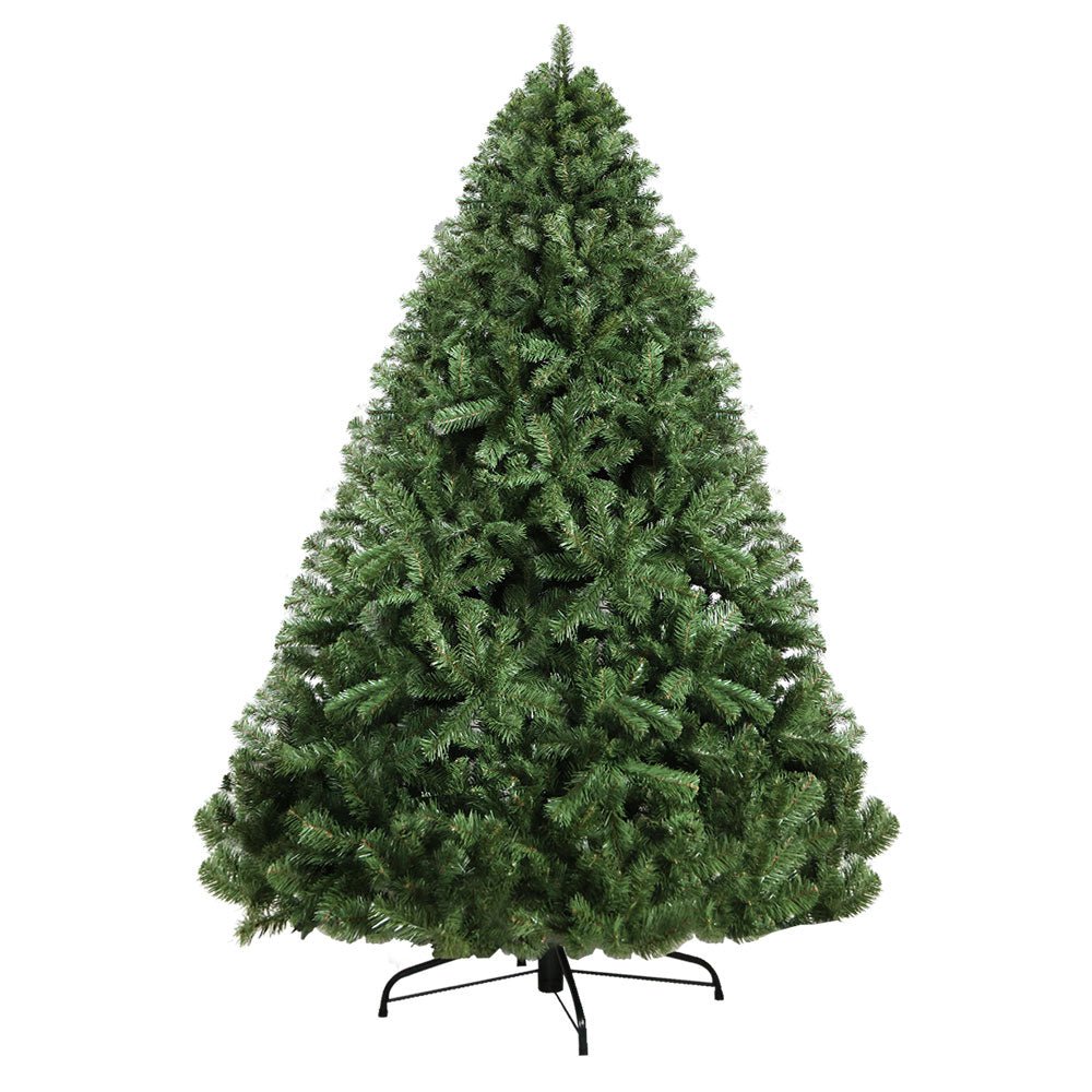 8FT / 2.4M Christmas Tree - 1500 Tips - Traditional Full Design - Green - Occasions - Rivercity House & Home Co. (ABN 18 642 972 209) - Affordable Modern Furniture Australia
