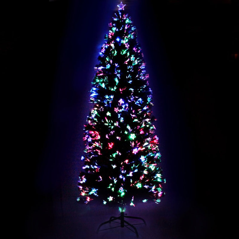 8FT Christmas Tree | Tips: 320 | Fibre Optic Stars | LED Top Star - Occasions - Rivercity House & Home Co. (ABN 18 642 972 209) - Affordable Modern Furniture Australia