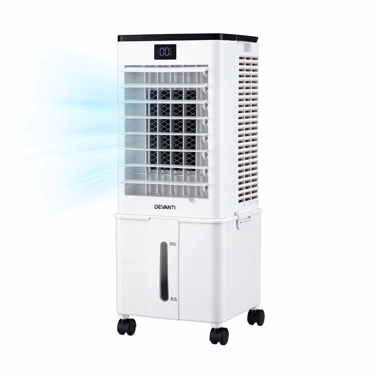 8L 3-in-1 Evaporative Air Cooler with Remote Control and 4 Ice Packs - White - Appliances > Air Conditioners > Evaporative Coolers - Rivercity House & Home Co. (ABN 18 642 972 209) - Affordable Modern Furniture Australia