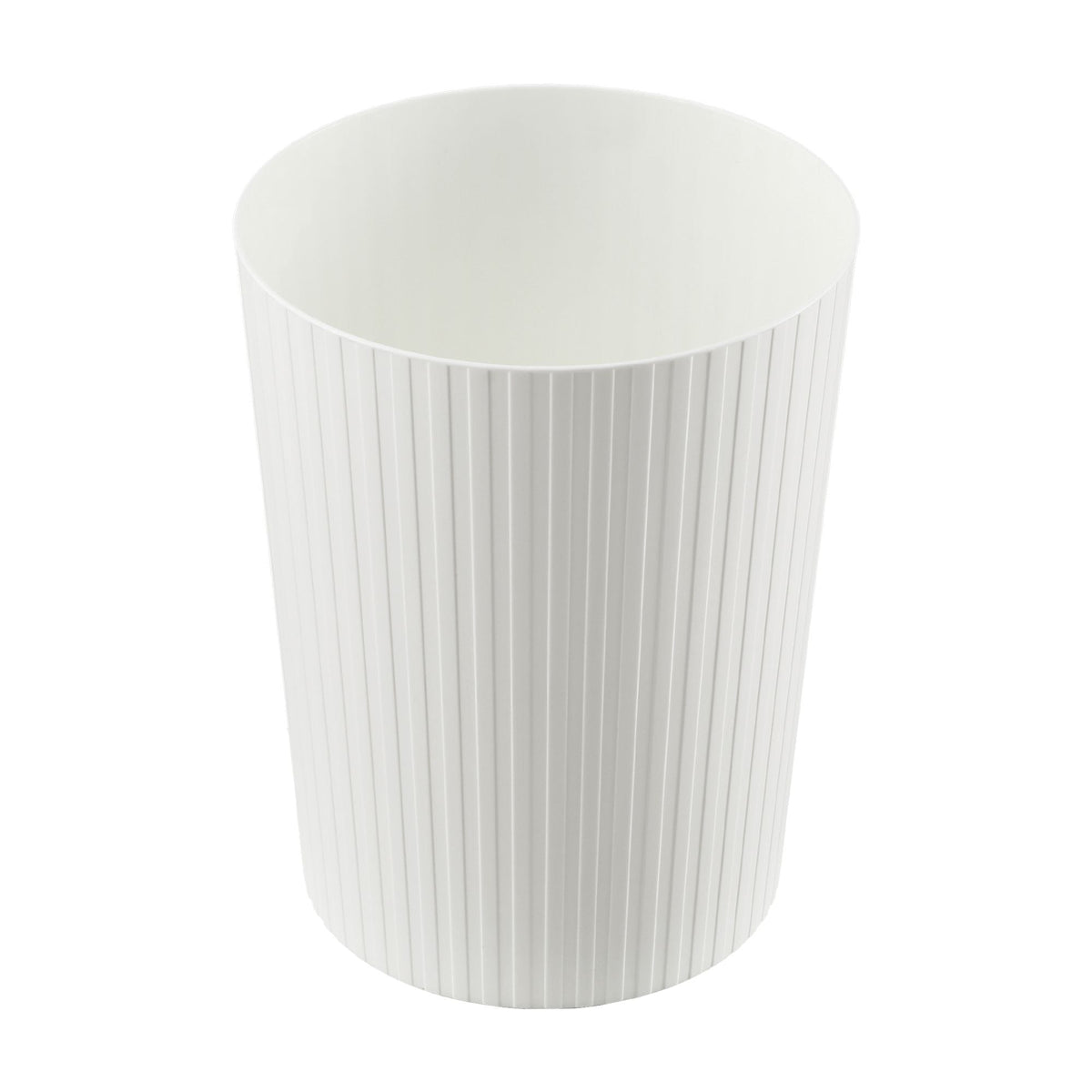 8L Open Top Rubbish Bin Waste Storage Dustbin - White - Home & Garden > Kitchen Bins > Automatic Bins - Rivercity House & Home Co. (ABN 18 642 972 209) - Affordable Modern Furniture Australia