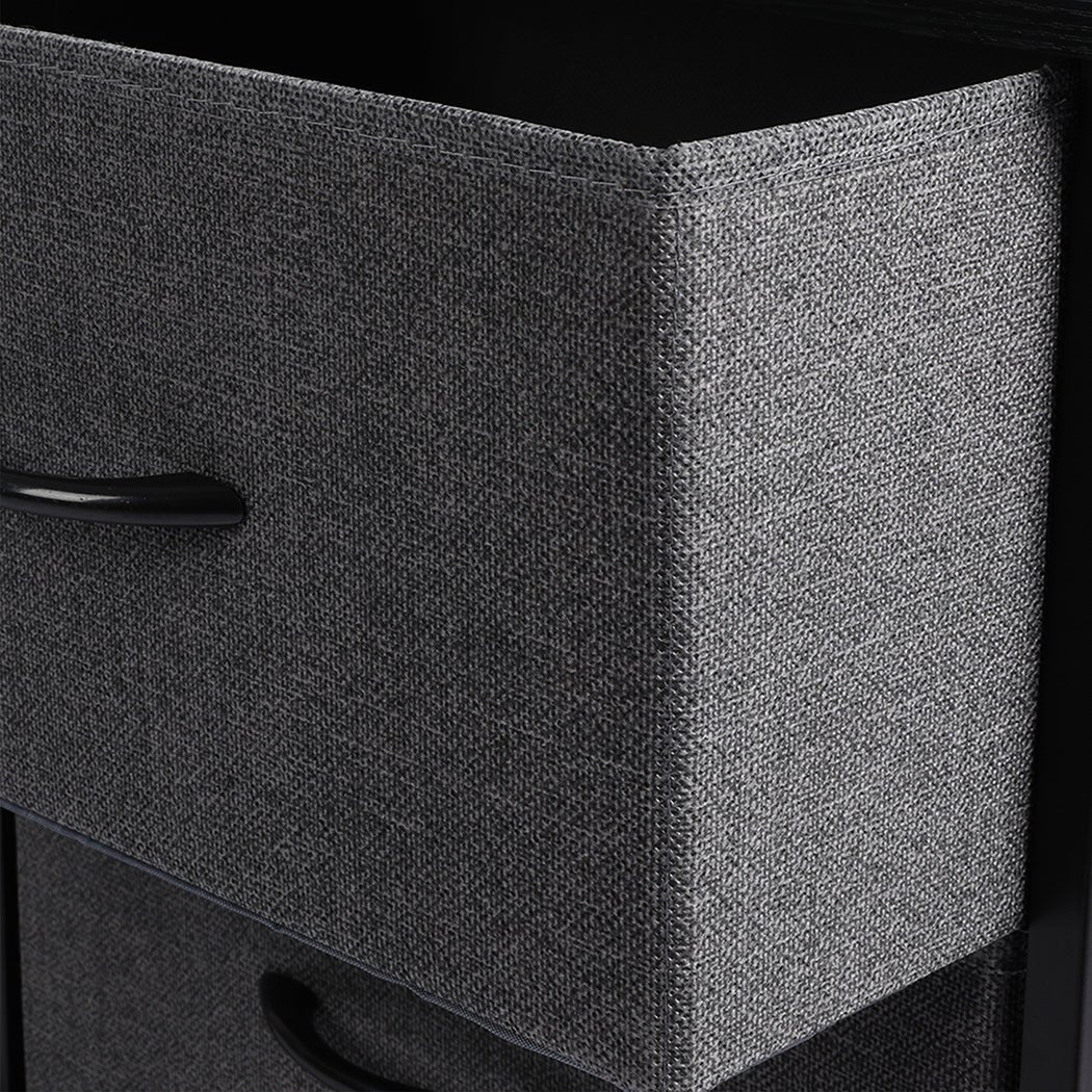 9 - Drawer Chest of Drawers Storage Cabinet - Grey - Rivercity House & Home Co. (ABN 18 642 972 209) - Affordable Modern Furniture Australia