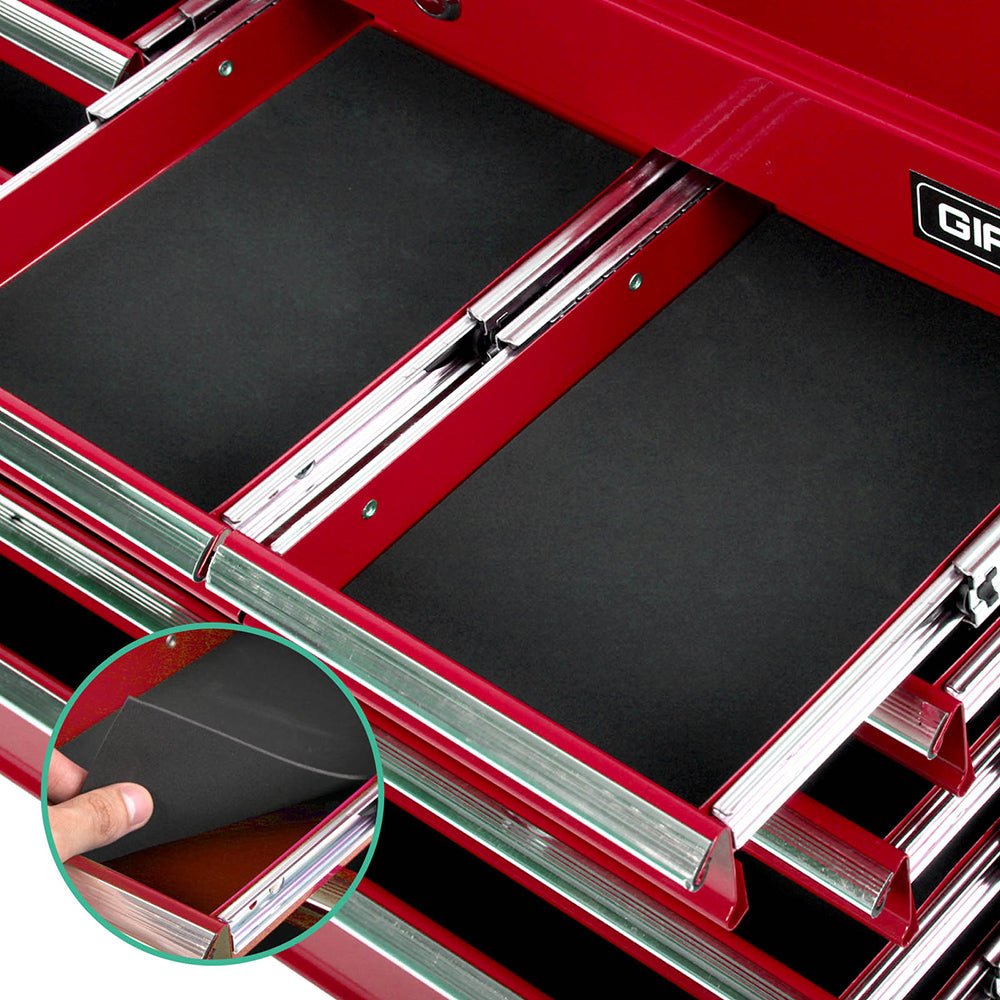 9 Drawer Tool Box Cabinet Chest Toolbox Storage Garage Organiser Red - Tools > Tools Storage > Tool Cabinets - Rivercity House & Home Co. (ABN 18 642 972 209) - Affordable Modern Furniture Australia