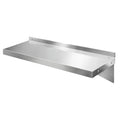 900mm Stainless Steel Wall Mounted Kitchen Shelf Rack - Silver
