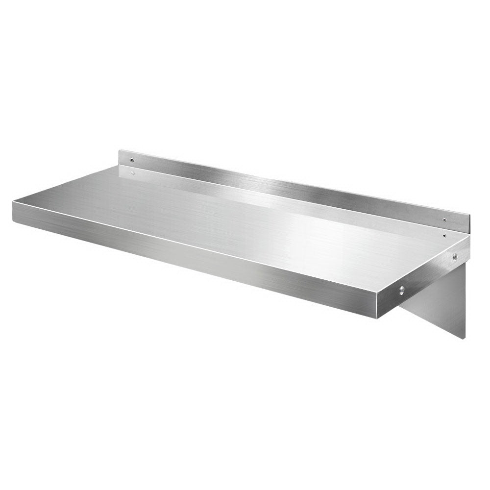 900mm Stainless Steel Kitchen Wall Shelf Mounted Rack - Home & Garden > DIY > Kitchen & Bathroom DIY - Rivercity House & Home Co. (ABN 18 642 972 209) - Affordable Modern Furniture Australia