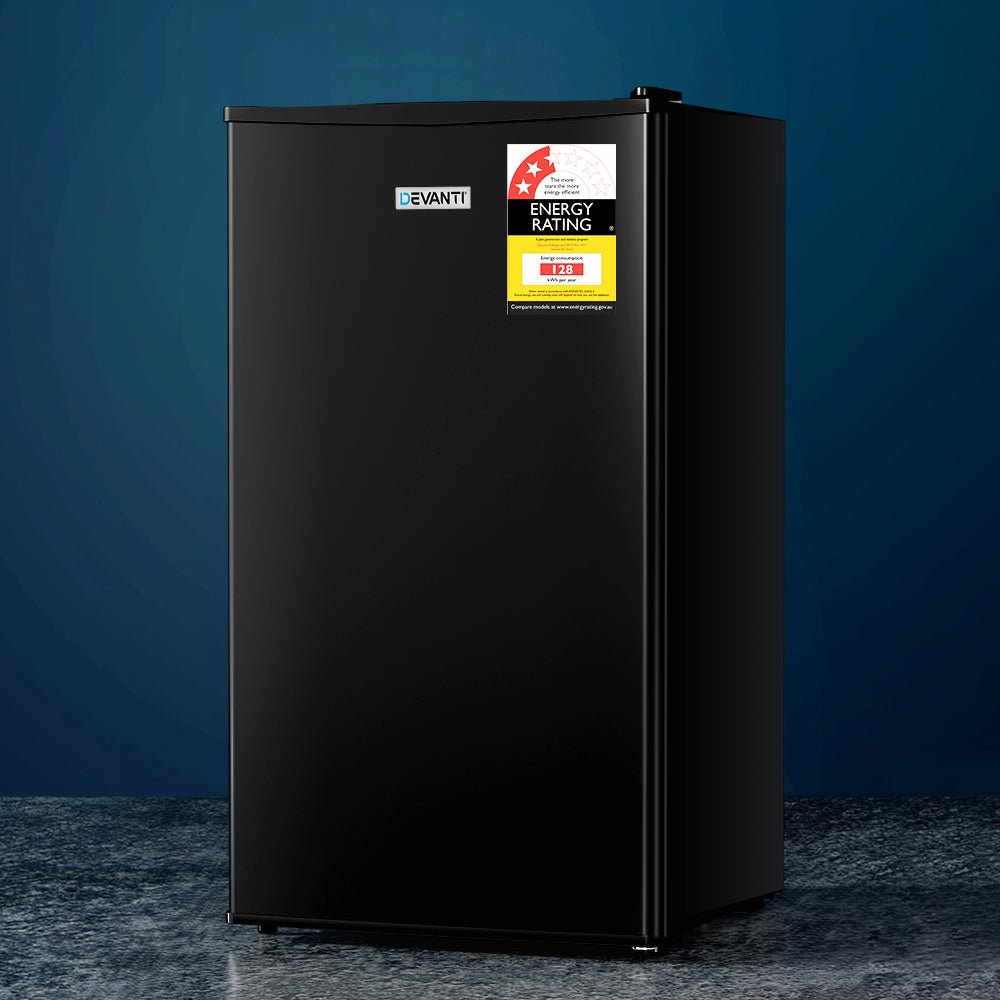 95L Bar Fridge Black - Appliances > Fridges & Freezers > Fridges - Rivercity House & Home Co. (ABN 18 642 972 209) - Affordable Modern Furniture Australia