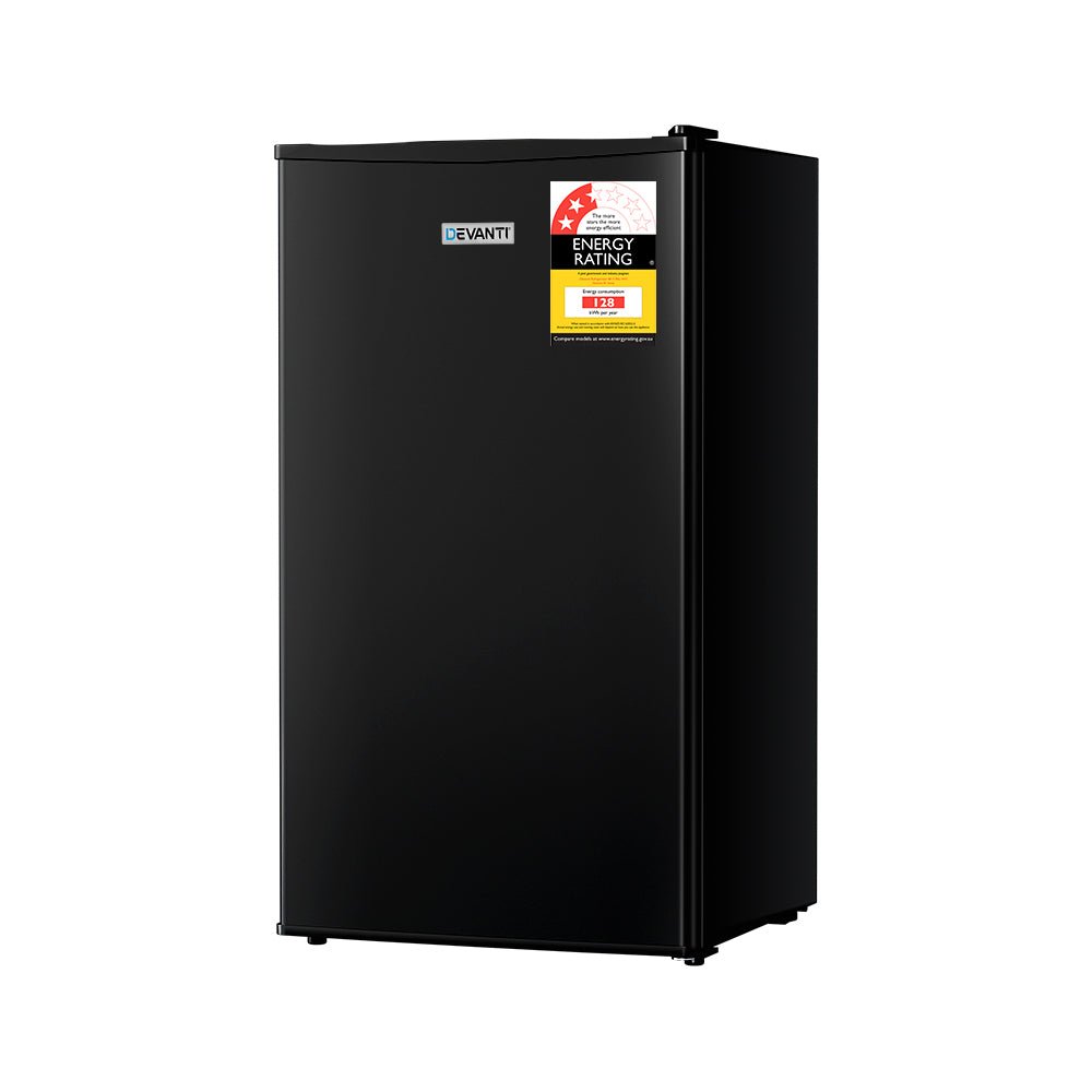 95L Bar Fridge Black - Appliances > Fridges & Freezers > Fridges - Rivercity House & Home Co. (ABN 18 642 972 209) - Affordable Modern Furniture Australia