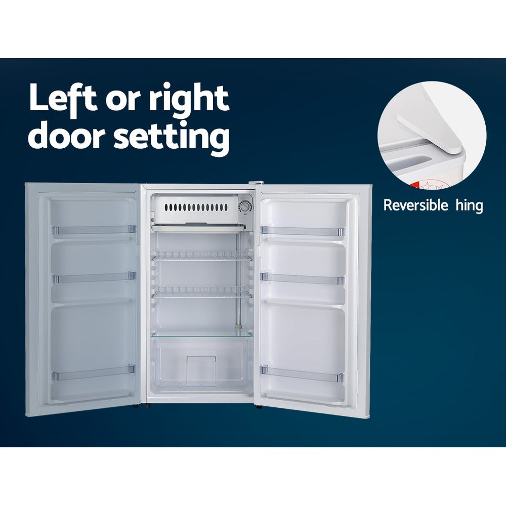 95L Bar Fridge White - Appliances > Fridges & Freezers > Fridges - Rivercity House & Home Co. (ABN 18 642 972 209) - Affordable Modern Furniture Australia