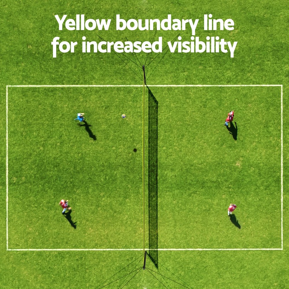 9M Portable Volleyball Net Set with Ball Boundary Lines Badminton Tennis - Sports & Fitness > Fitness Accessories - Rivercity House & Home Co. (ABN 18 642 972 209) - Affordable Modern Furniture Australia