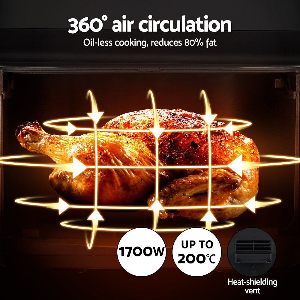 Air Fryer 10L LCD Kitchen Oven