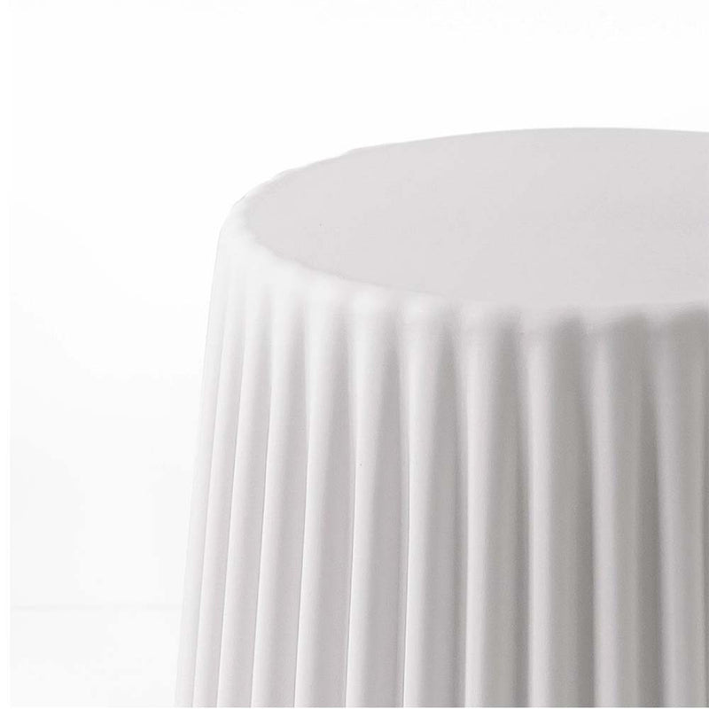 2x Cupcake Stools White