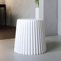 Set of 2 Cupcake Stools White