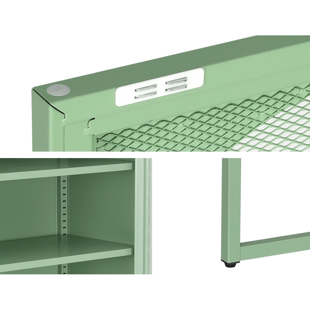 Elma Buffet Sideboard Storage Cabinet Green