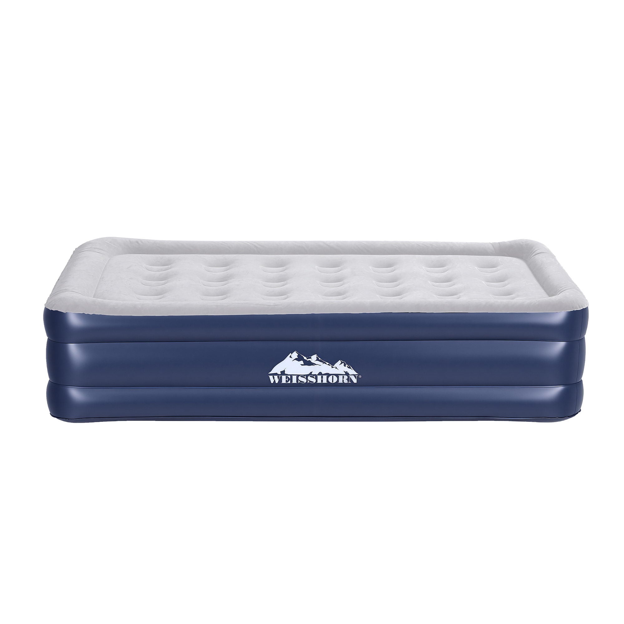 Single Inflatable Air Mattress Bed 46cm Cube - Blue