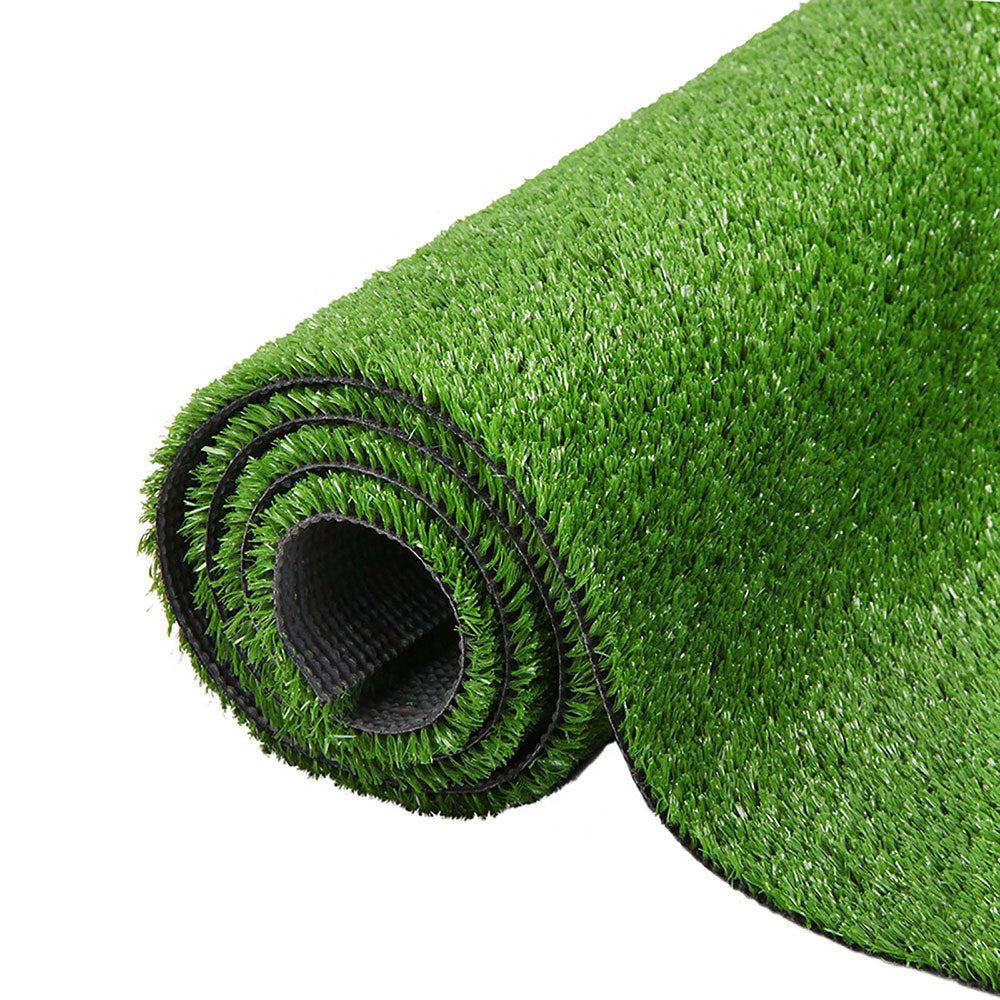 Primeturf Synthetic 10mm 1.9mx10m 19sqm Artificial Grass Fake Turf Olive Plants Plastic Lawn