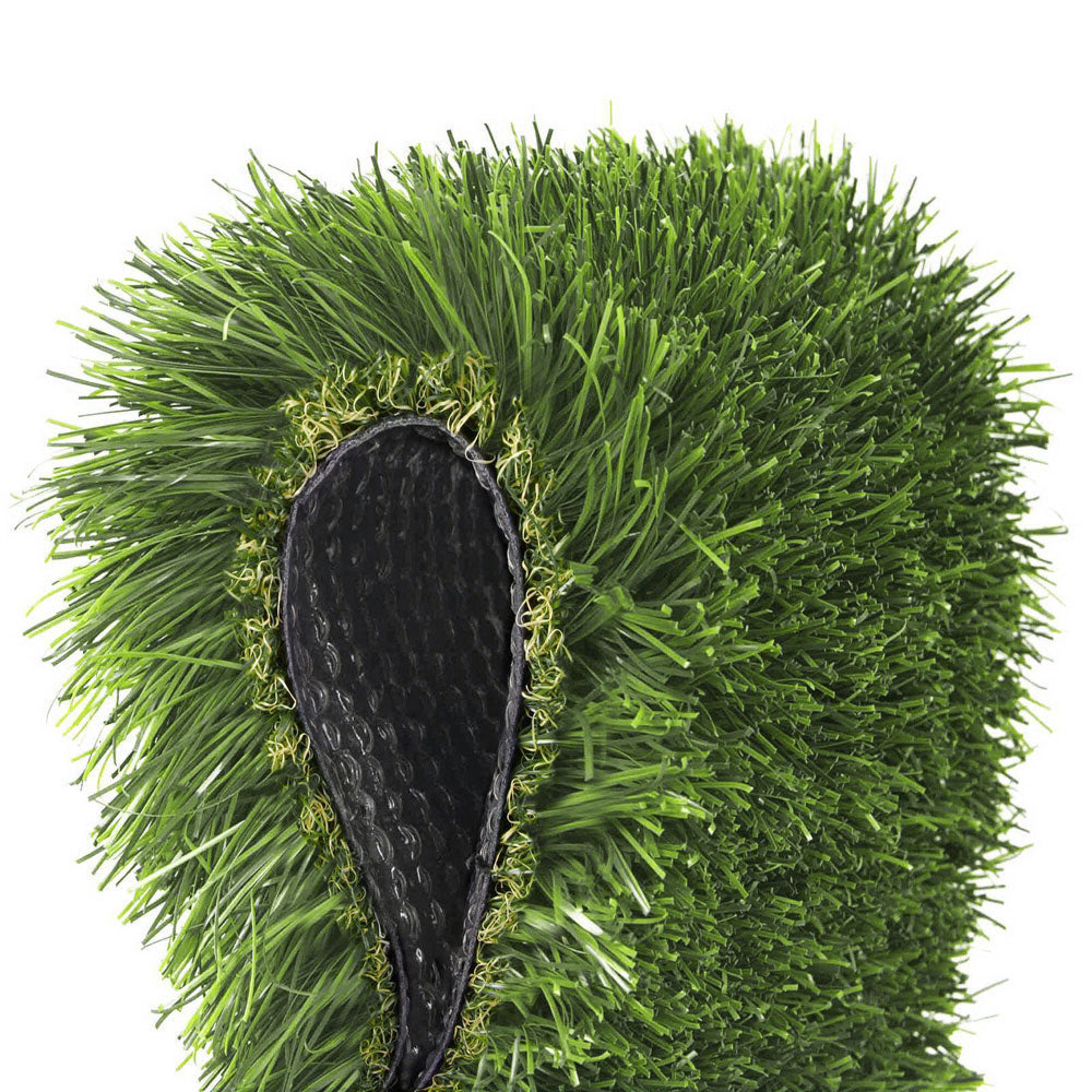 Primeturf Synthetic 20mm 0.95mx10m 9.5sqm Artificial Grass Fake Turf 4-coloured Plants Plastic Lawn