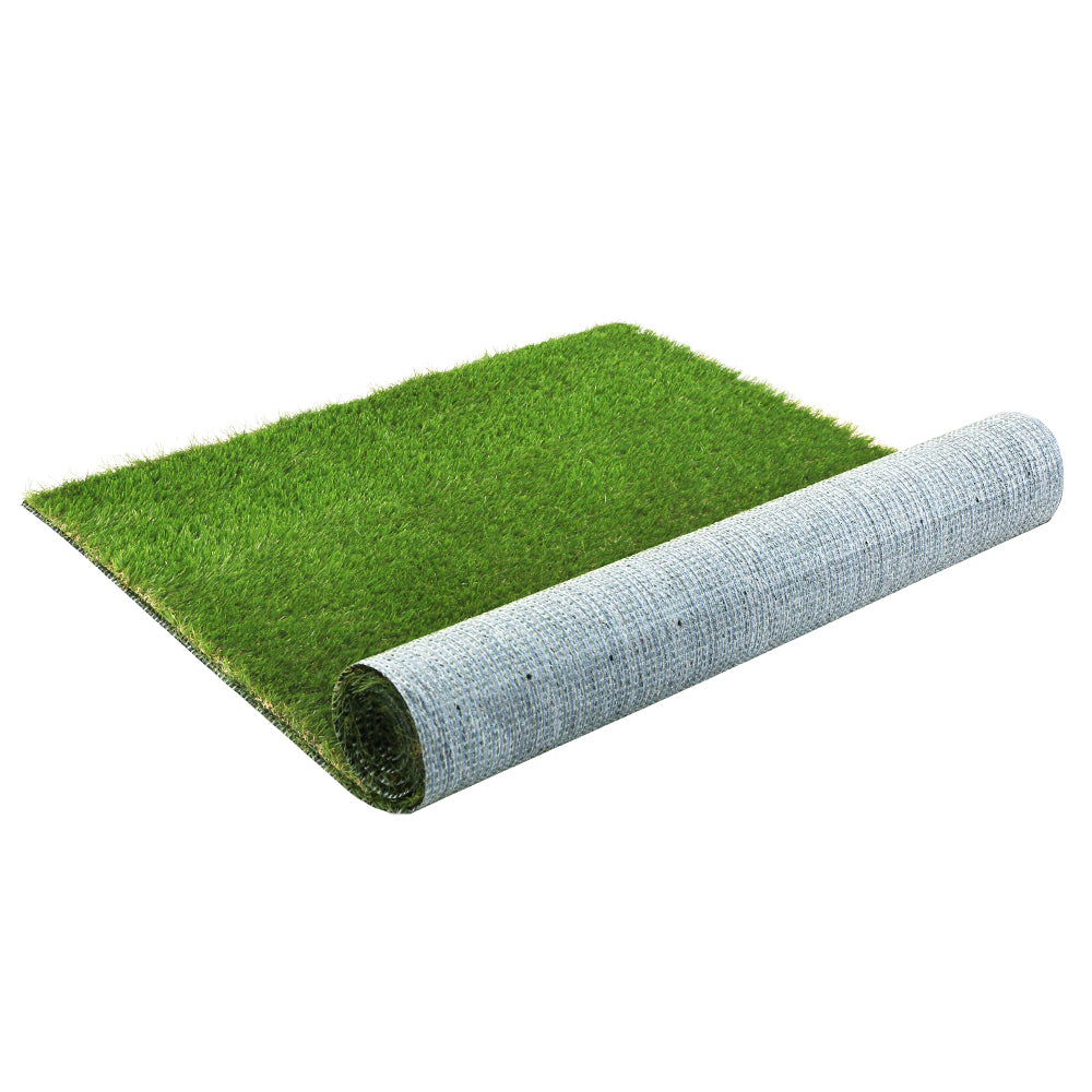 Primeturf Synthetic 30mm 1.9mx5m 9.5sqm Artificial Grass Fake Lawn Turf Plastic Plant White Bottom
