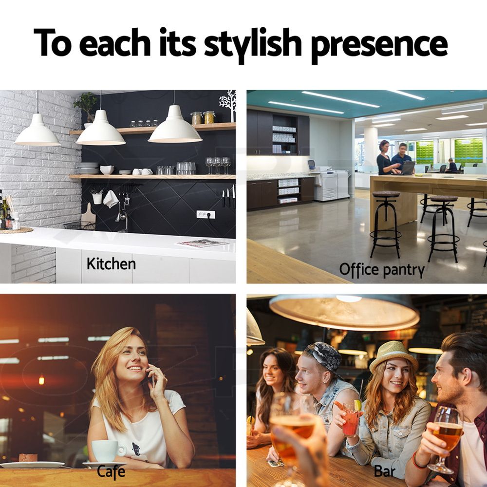 3x Bar Stool Backless Swivel Counter Barstools 70-90cm Seat Height Adjustable Industrial