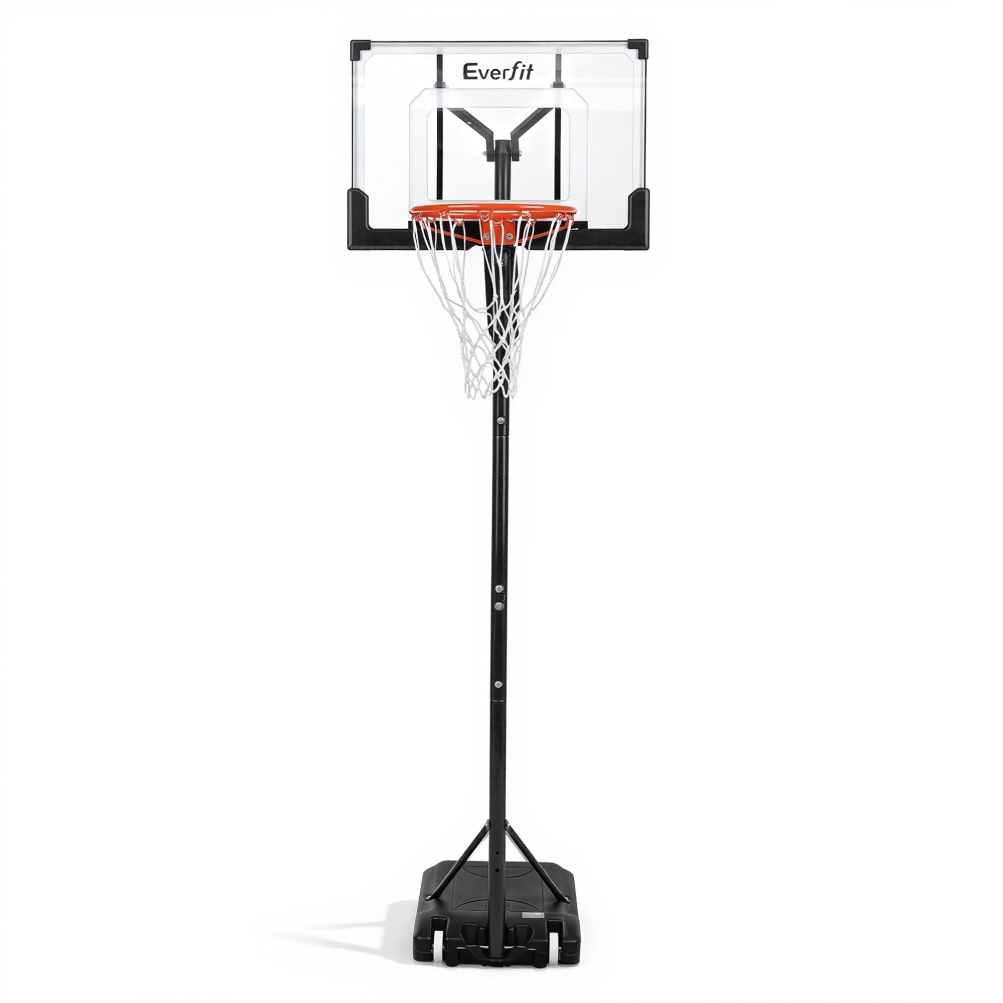 Adjustable Portable Basketball Hoop 1.05M-2.1M Pool Goal System - Outdoor