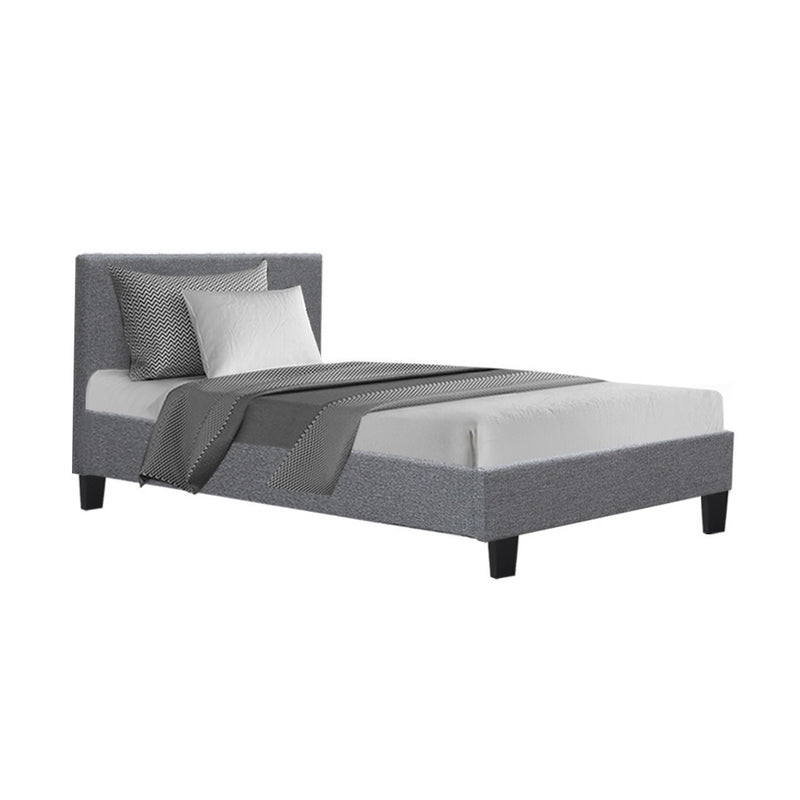 Coogee Single Bed Frame Grey