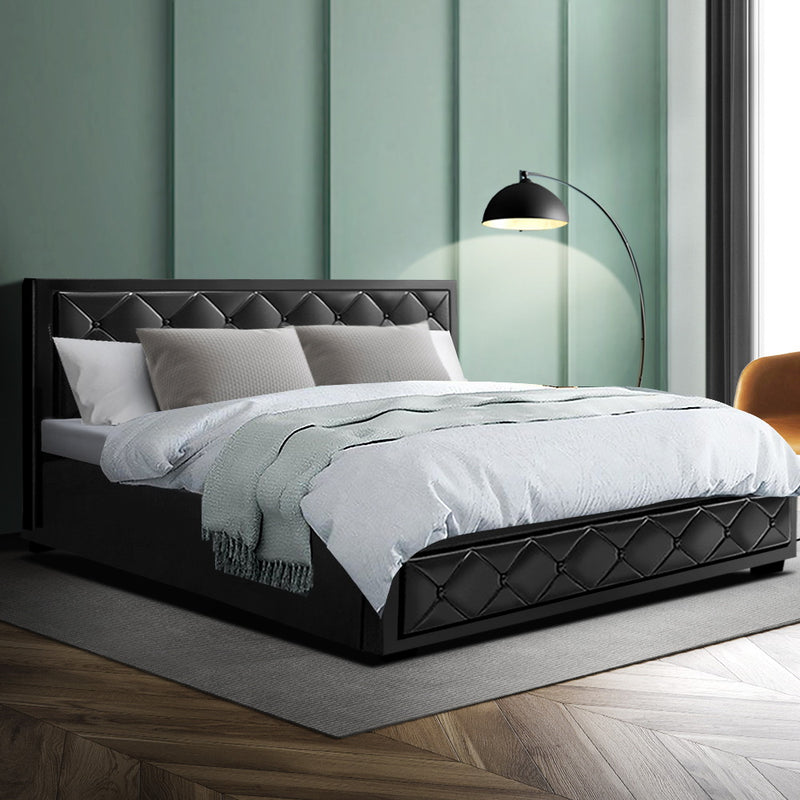 Bronte Storage King Bed Frame Black