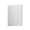 Bathroom Mirror Wall Cabinet LED Light Medicine Makeup Storage Shelves Organiser