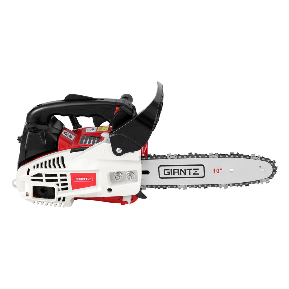 25cc Petrol Chainsaw 10inch Bar E-Start Tree Pruning Chain Saw