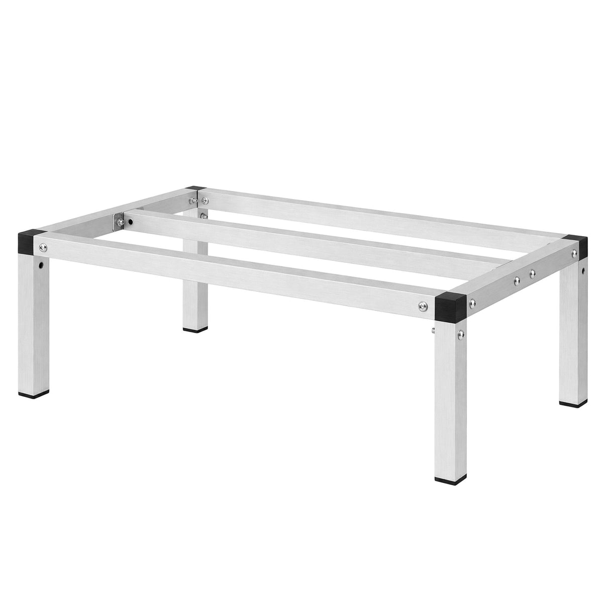 61x36x20cm Heavy Duty Aluminum Dunnage Rack Kitchen Storage Platform
