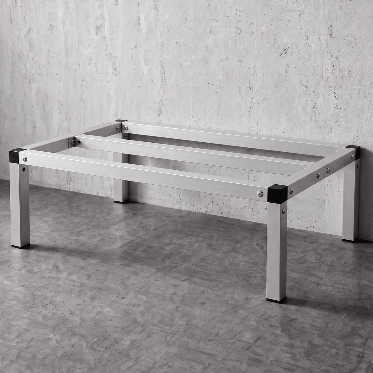 61x36x20cm Heavy Duty Aluminum Dunnage Rack Kitchen Storage Platform