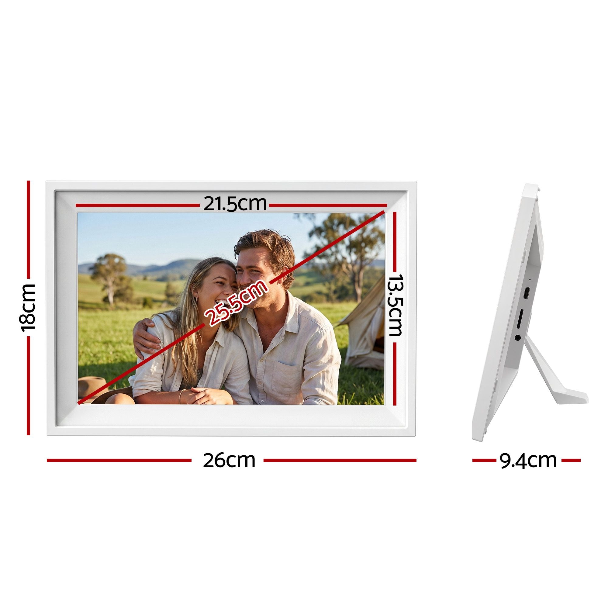 10" Digital Calendar Planner Smart Photo Frame Family Chore Chart & Sync