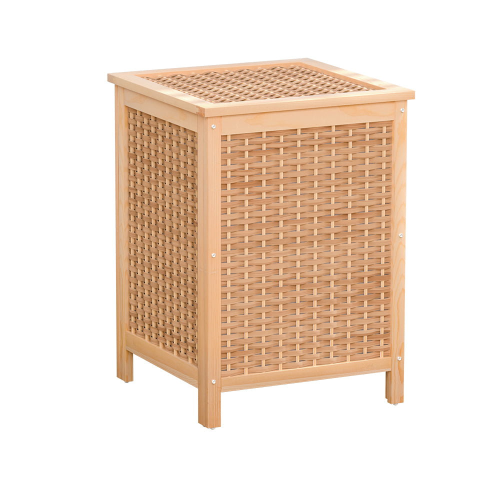 Rattan Style Laundry Hamper Organiser