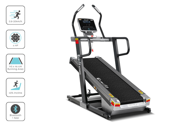 Electric Treadmill Auto Incline Trainer CM01 40 Level Incline Gym Exercise Running Machine Fitness