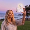 Magnetic Foldable LED Selfie Ring Light CRI95 - White