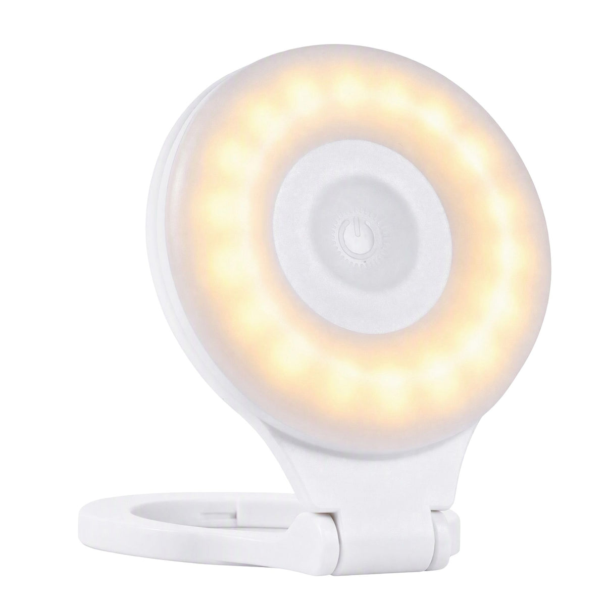 Magnetic Foldable LED Selfie Ring Light CRI95 - White