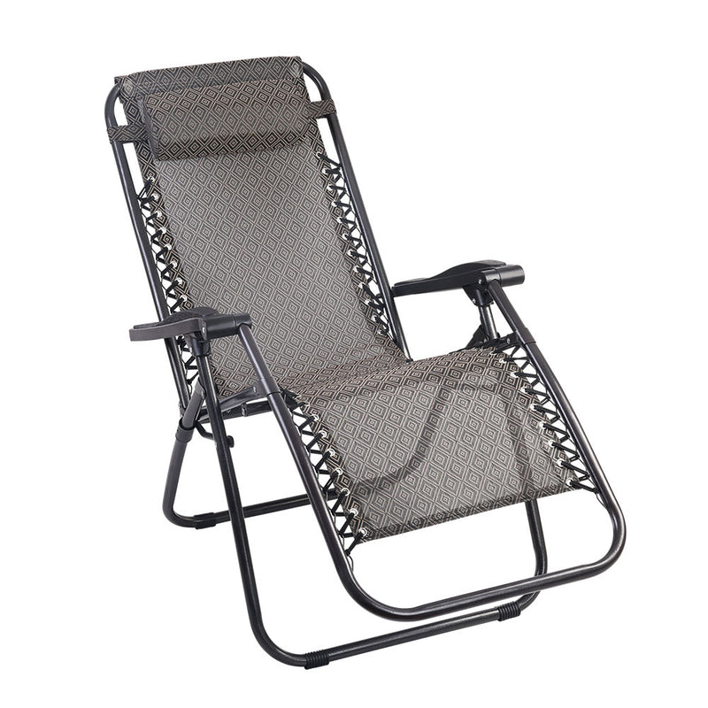 Zero Gravity Reclining Chair Grey (Single)